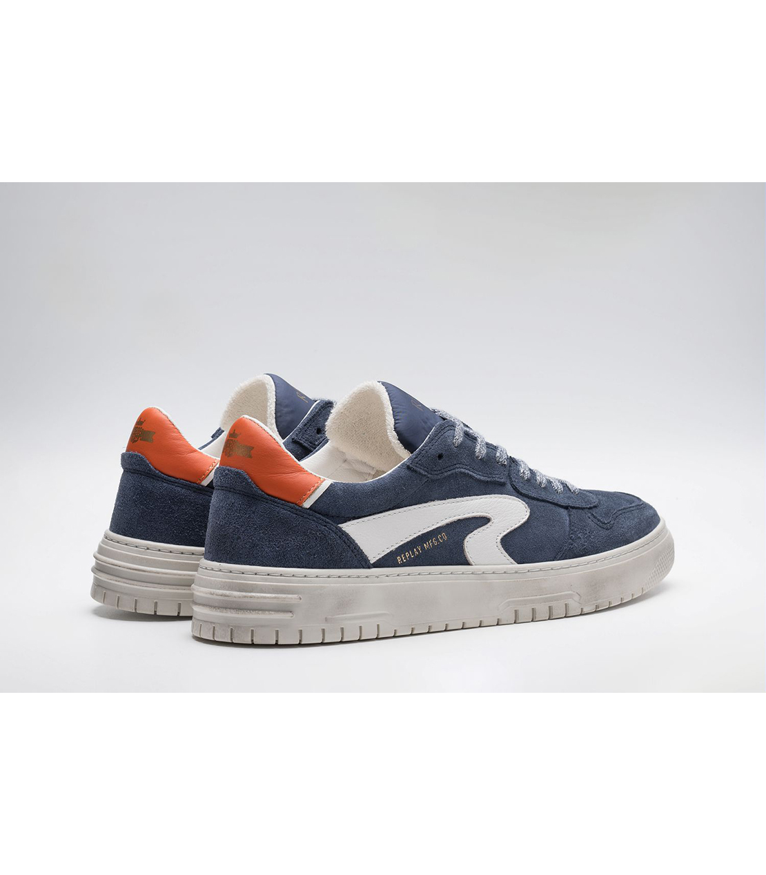 スウェードレザースニーカー 詳細画像 ネイビー 2